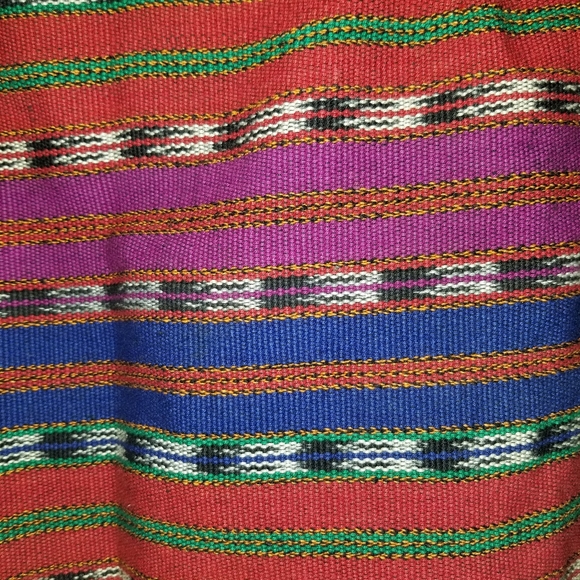 Vintage huipil wrap skirt by Ana's Fashions M - Picture 4 of 6